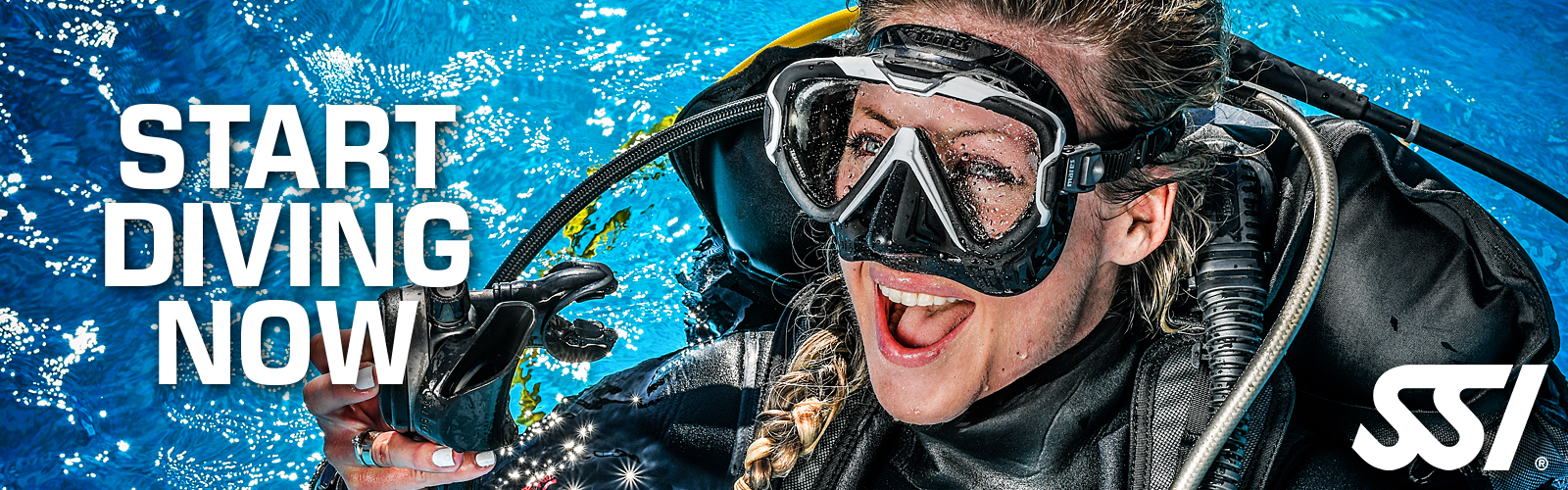 Start diving now met SSI